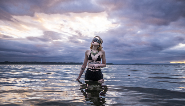 Solace in Celestial Tapestry Print