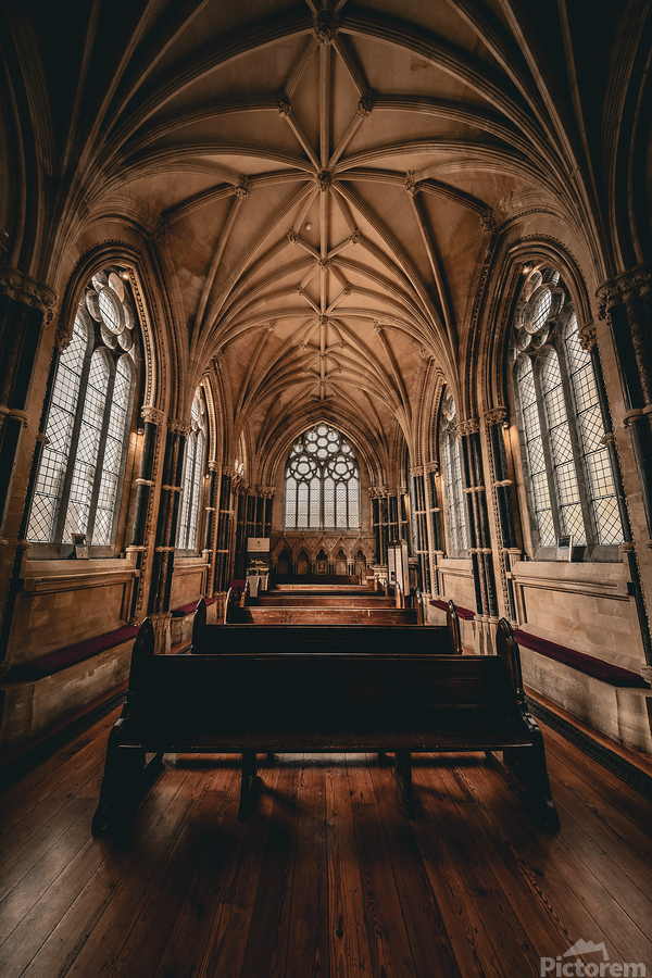 The neo-Gothic Church  Print