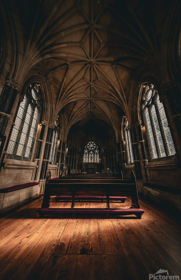 The neo-Gothic Church IV  Print