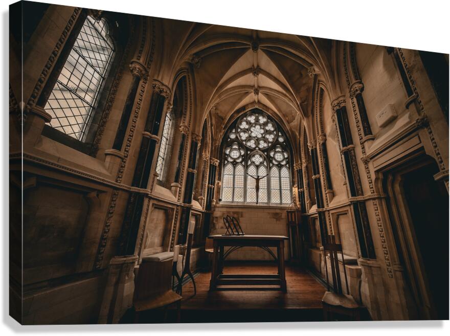 The neo-Gothic Church I Canvas Print