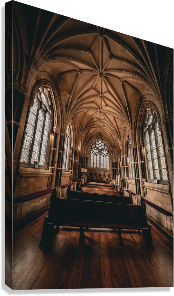 The neo-Gothic Church Canvas Print