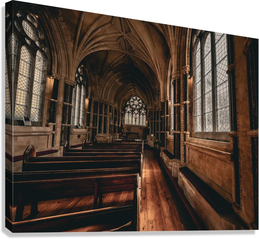 The neo-Gothic Church II Canvas Print