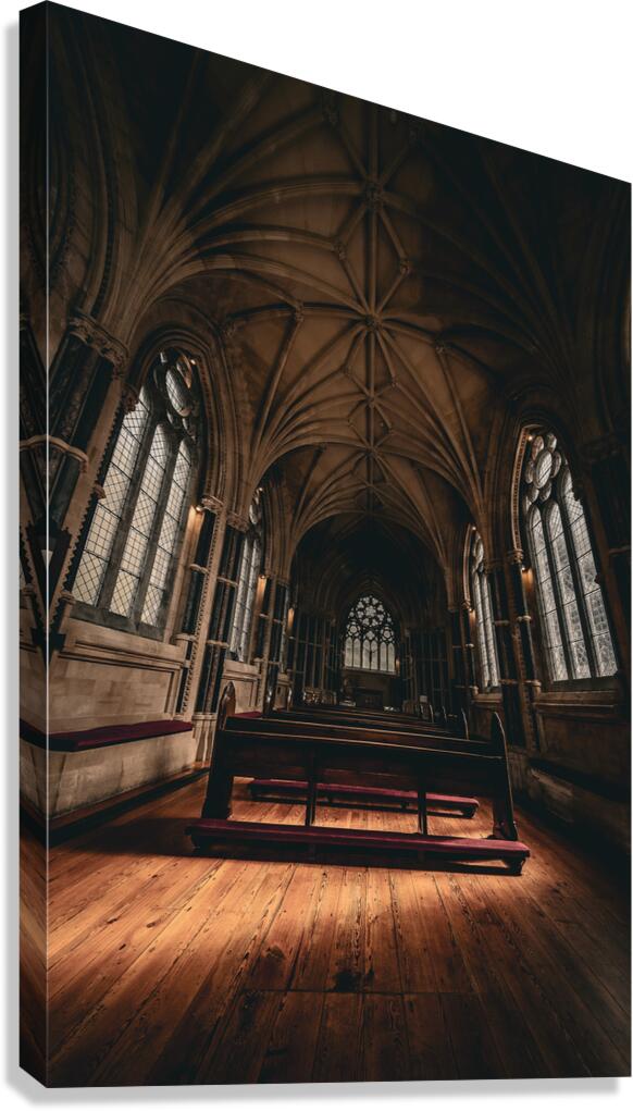 The neo-Gothic Church IV Canvas Print