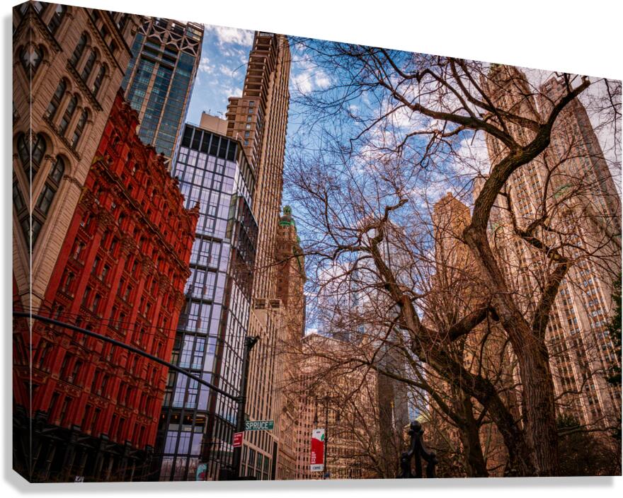 Standing on the Edge of Summer Canvas Print