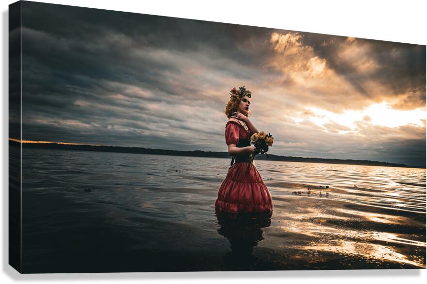Crimson Reve Canvas Print