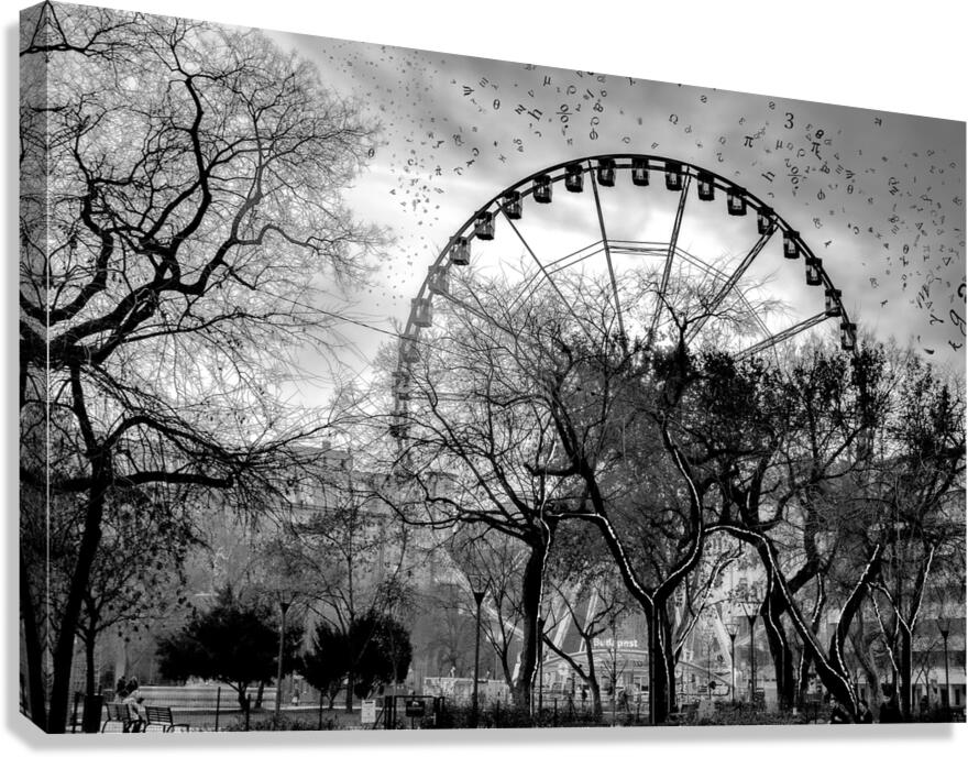 A Thought Canvas Print