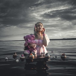 Nocturne in Pink: Whispers of Cupcakes and Marshmallows in the Monochrome Abyss