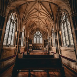 The neo-Gothic Church