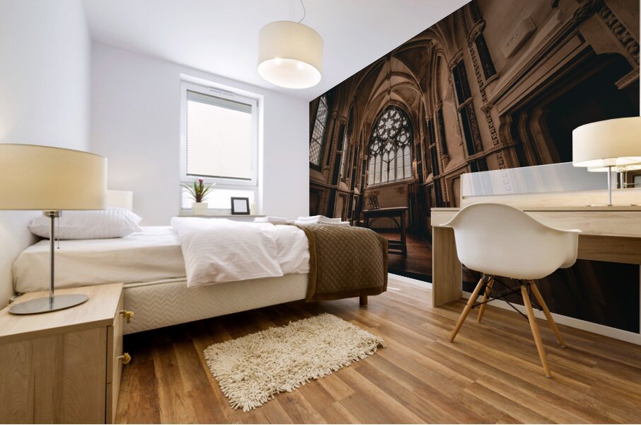 The neo-Gothic Church I Mural print