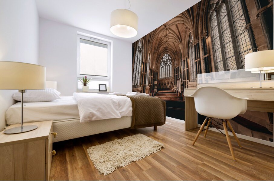 The neo-Gothic Church Mural print