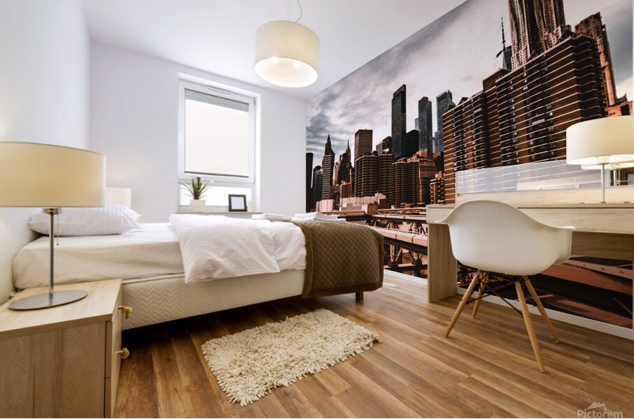 New York Skyline Mural print