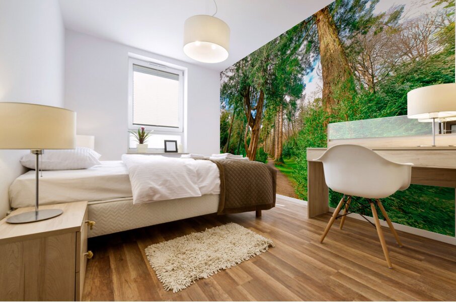 Powerscourt Gardens Mural print