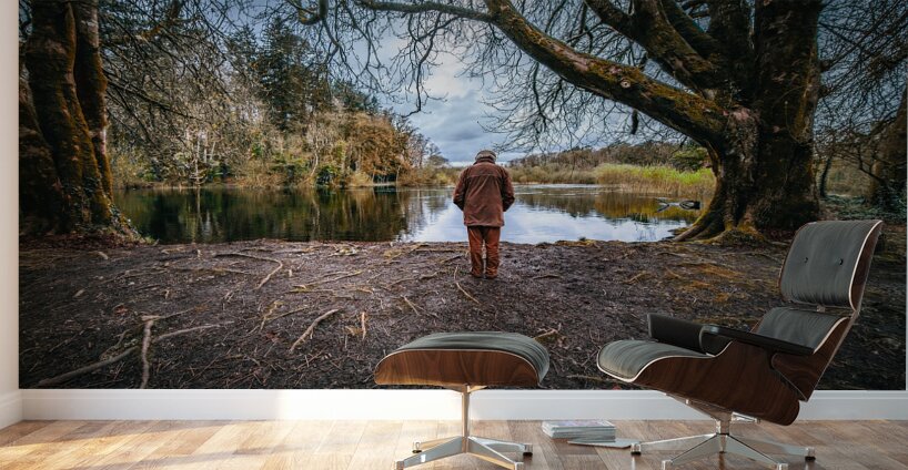 Old Man & The River Wall Murals