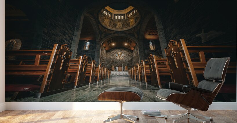 Galway Cathedral Wall Murals