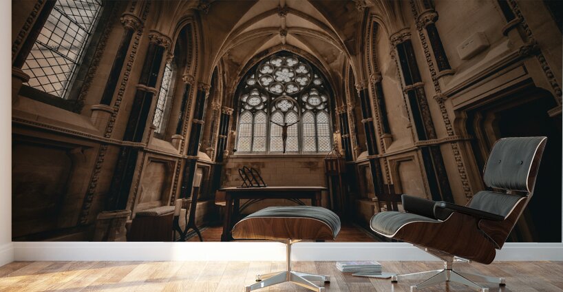 The neo-Gothic Church I Wall Murals