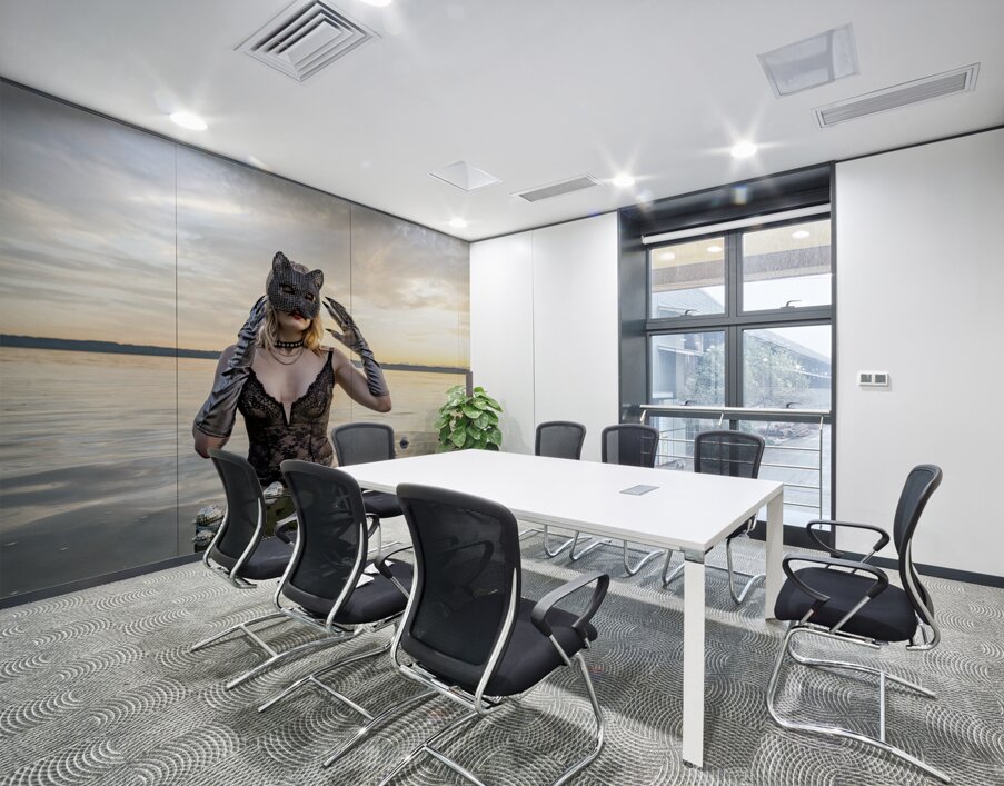 Spheres Whispers and Silence. Wall Printing