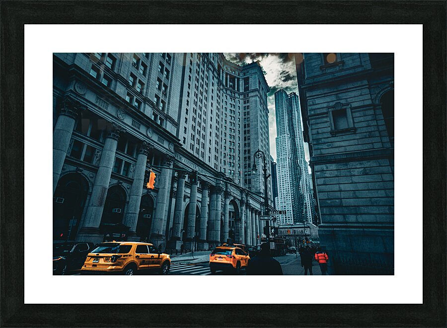 Dark & Dreamy New York Picture Frame print