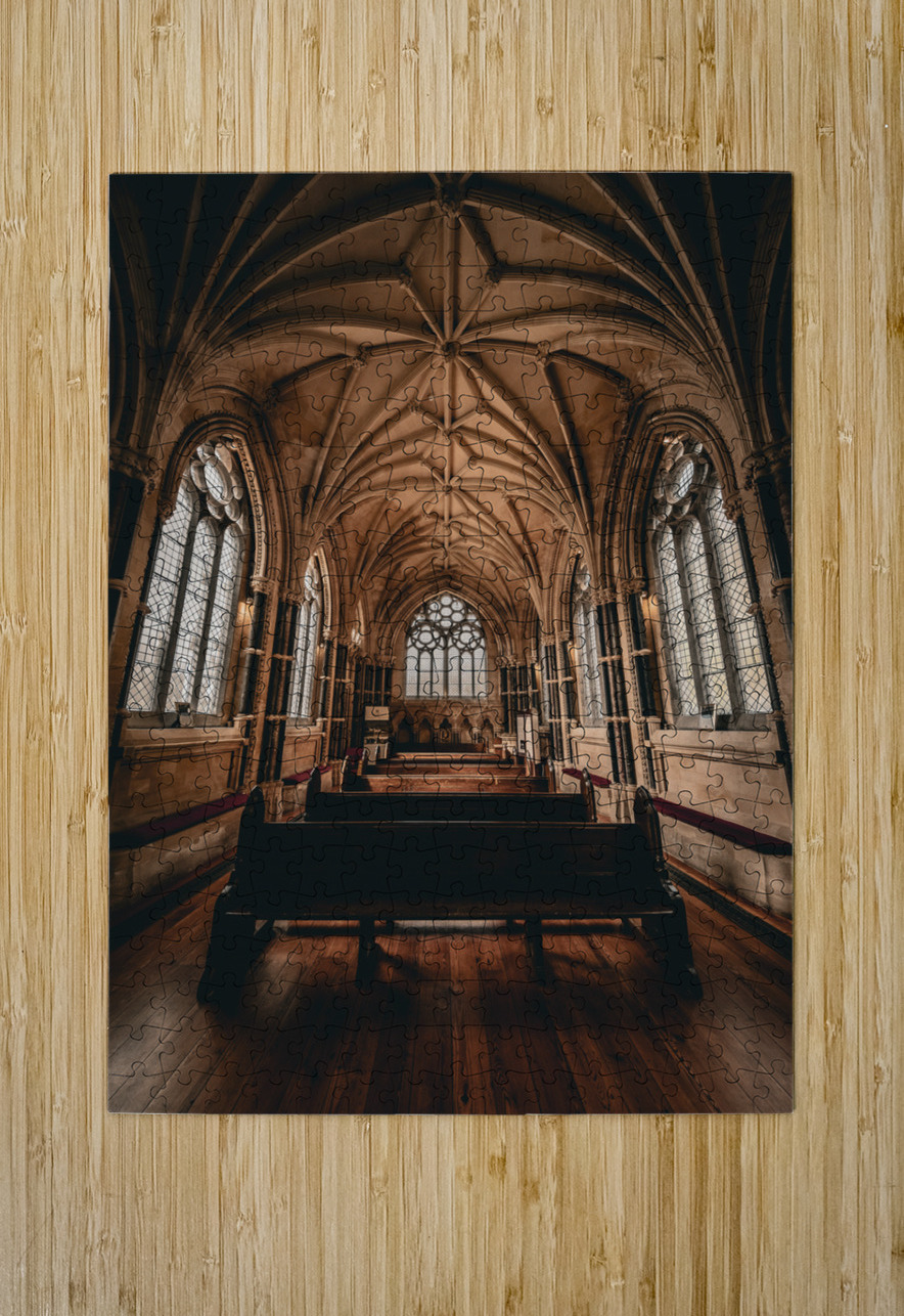 The neo-Gothic Church Massey Original Puzzle printing