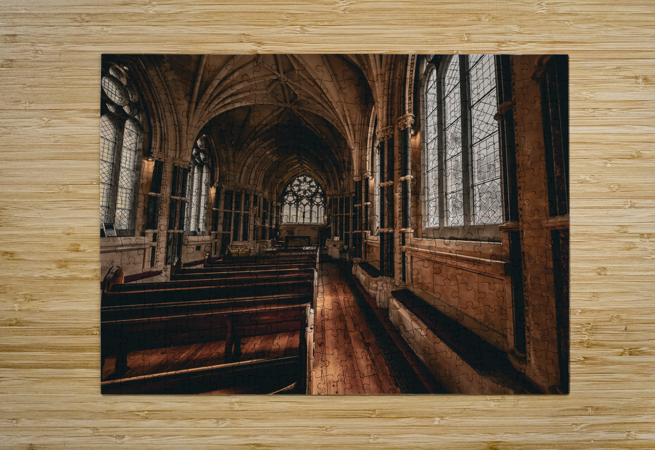 The neo-Gothic Church II Massey Original Puzzle printing