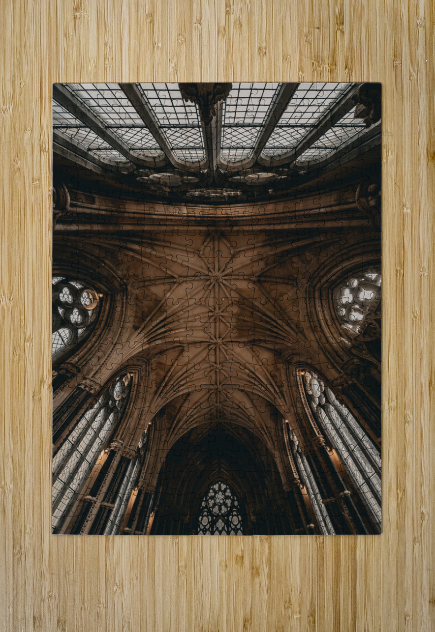 The neo-Gothic Church III Massey Original Puzzle printing