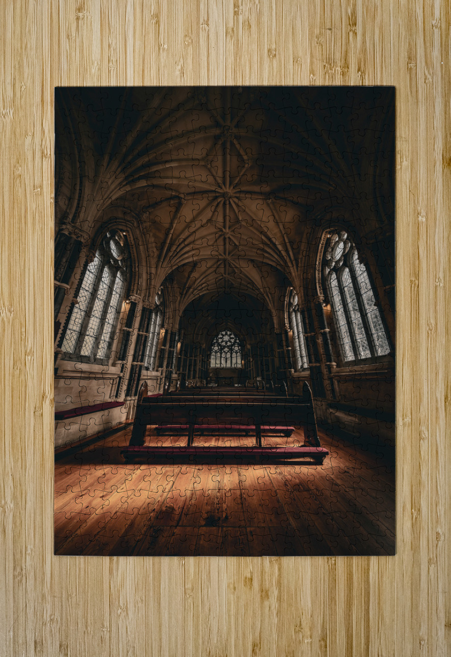 The neo-Gothic Church IV Massey Original Puzzle printing