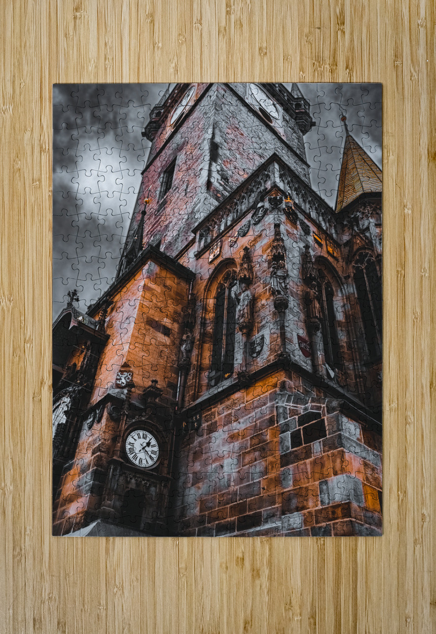 The Old Astronomical Clock Massey Original Puzzle printing