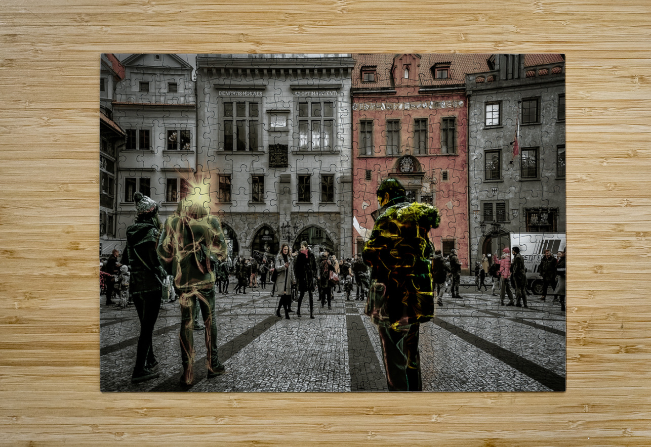 Prague Observers Massey Original Puzzle printing
