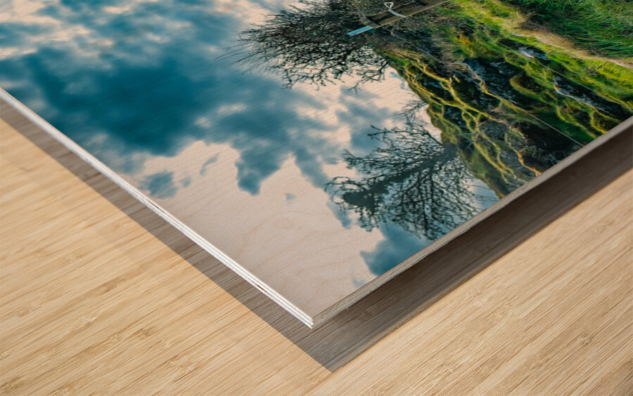 Abandoned Church I Wood print