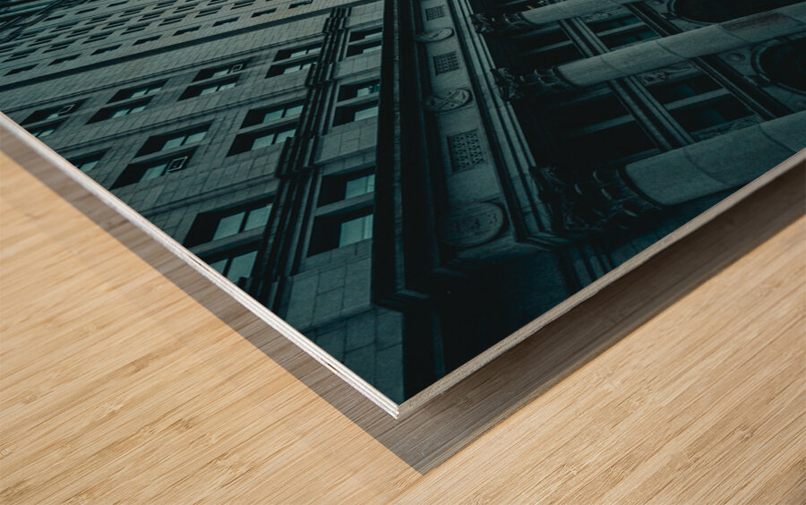 Dark & Dreamy New York Wood print